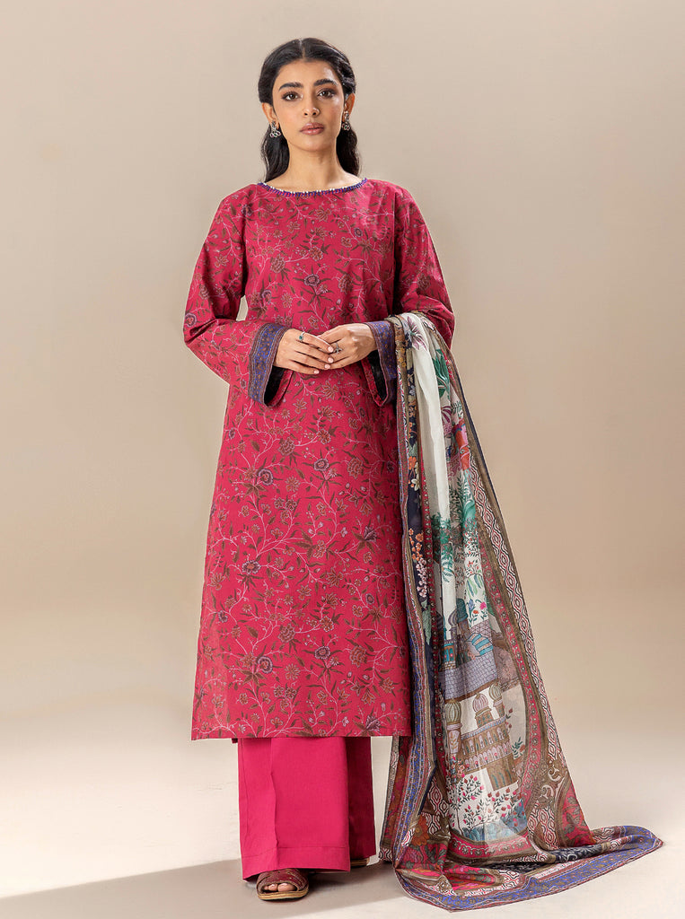 Morbagh | Lawn Collection 24 | BAKED APPLE by Morbagh - Designer Dress - Type: Ladies Clothes - Available at Libayah - 100% Original