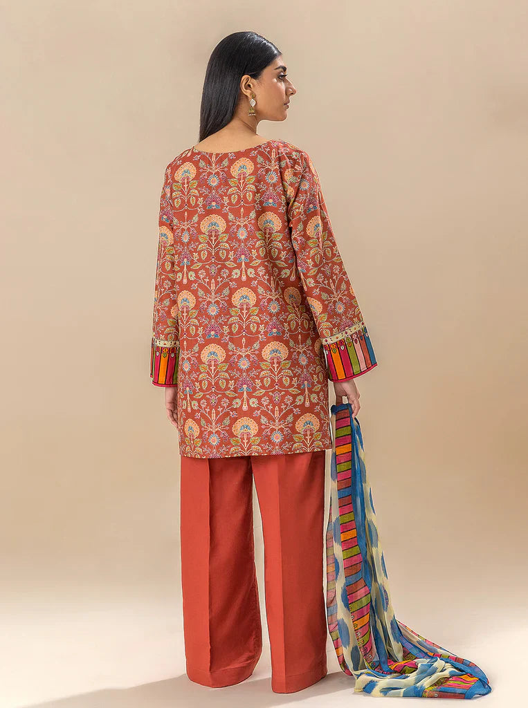 Morbagh | Lawn Collection 24 | AUBURN SKY by Morbagh - Designer Dress - Type: Ladies Clothes - Available at Libayah - 100% Original