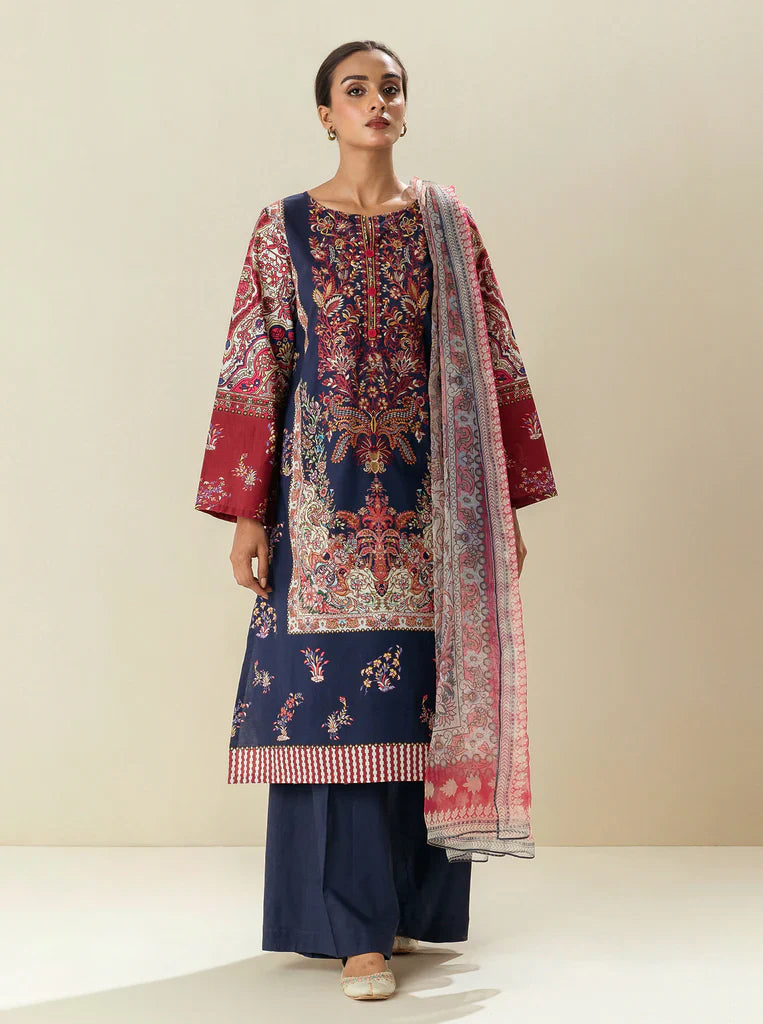 Morbagh | Lawn Collection 24 | PANSY PETALS by Morbagh - Designer Dress - Type: Ladies Clothes - Available at Libayah - 100% Original