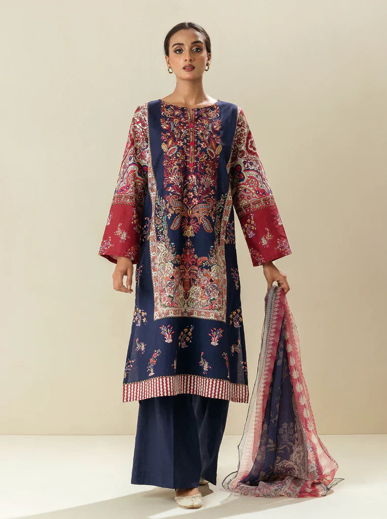 Morbagh | Lawn Collection 24 | PANSY PETALS by Morbagh - Designer Dress - Type: Ladies Clothes - Available at Libayah - 100% Original