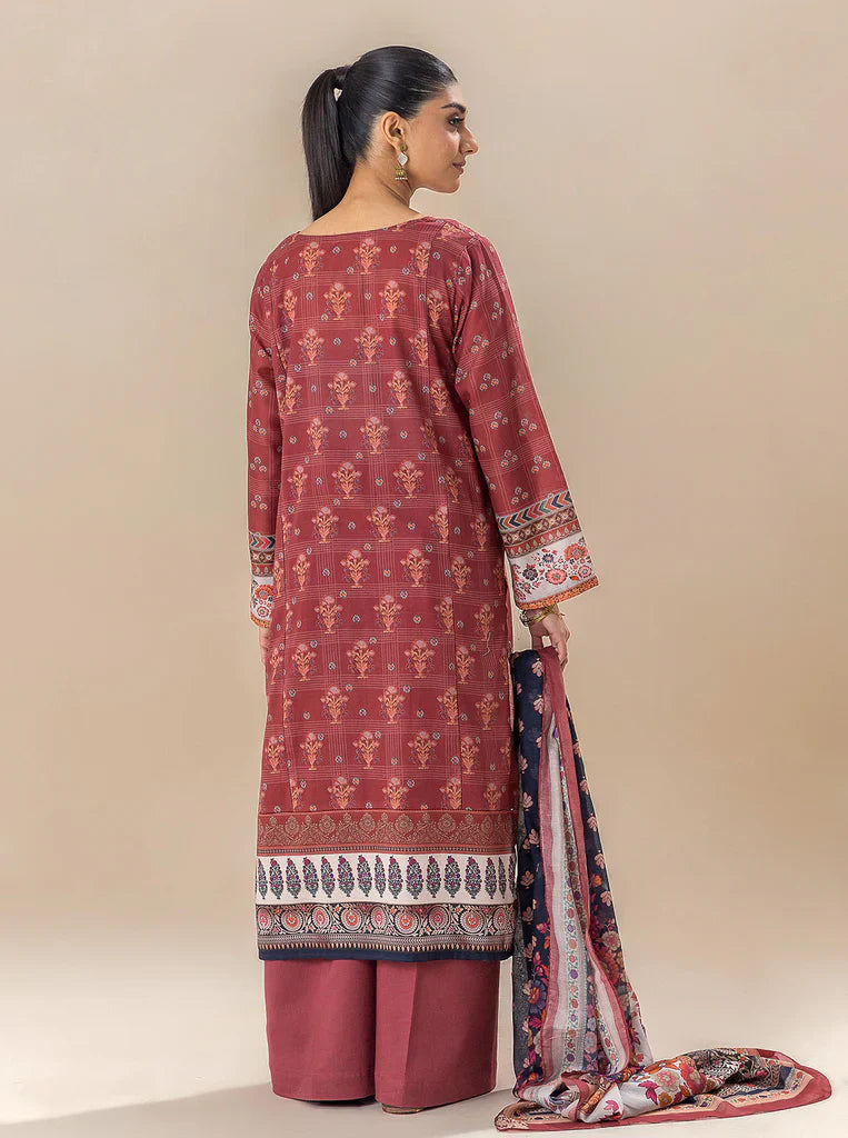 Morbagh | Lawn Collection 24 | ROYALTY RED by Morbagh - Designer Dress - Type: Ladies Clothes - Available at Libayah - 100% Original