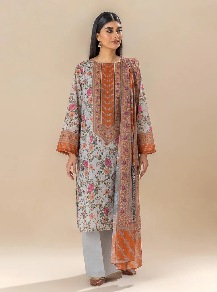 Morbagh | Lawn Collection 24 | EVE GARDEN by Morbagh - Designer Dress - Type: Ladies Clothes - Available at Libayah - 100% Original