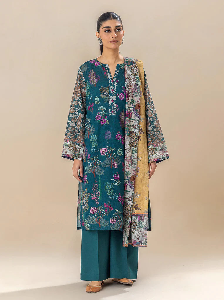 Morbagh | Lawn Collection 24 | SERENITY GREENS by Morbagh - Designer Dress - Type: Ladies Clothes - Available at Libayah - 100% Original