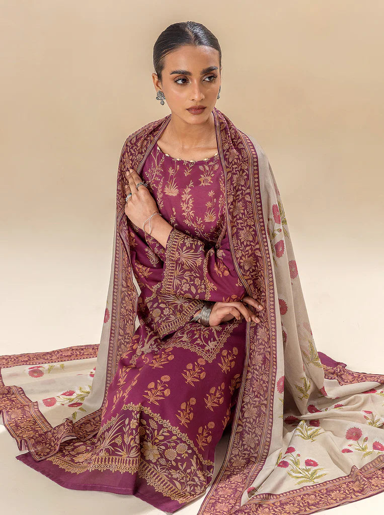 Morbagh | Lawn Collection 24 | MAGENTA MOON by Morbagh - Designer Dress - Type: Ladies Clothes - Available at Libayah - 100% Original