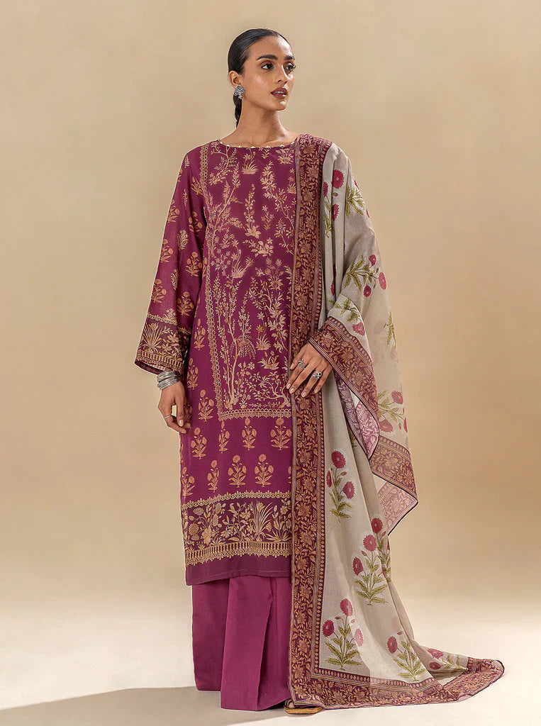 Morbagh | Lawn Collection 24 | MAGENTA MOON by Morbagh - Designer Dress - Type: Ladies Clothes - Available at Libayah - 100% Original