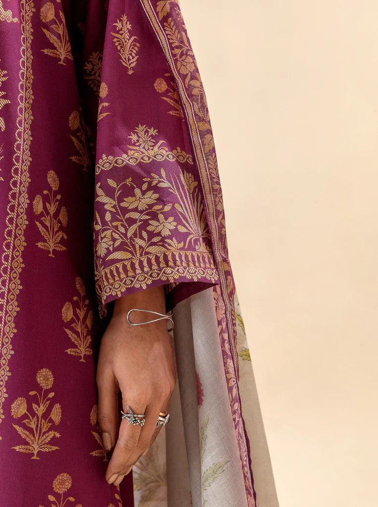 Morbagh | Lawn Collection 24 | MAGENTA MOON by Morbagh - Designer Dress - Type: Ladies Clothes - Available at Libayah - 100% Original