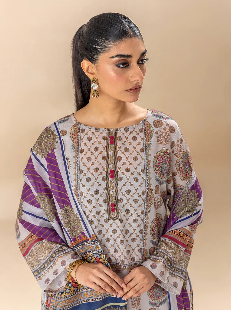 Morbagh | Lawn Collection 24 | MUGHAL MELODY by Morbagh - Designer Dress - Type: Ladies Clothes - Available at Libayah - 100% Original
