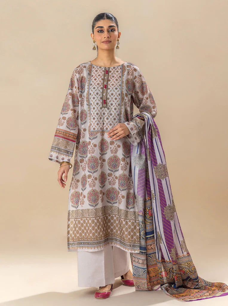 Morbagh | Lawn Collection 24 | MUGHAL MELODY by Morbagh - Designer Dress - Type: Ladies Clothes - Available at Libayah - 100% Original