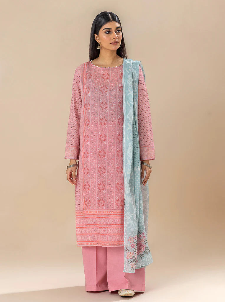 Morbagh | Lawn Collection 24 | SERENE NEEDLE by Morbagh - Designer Dress - Type: Ladies Clothes - Available at Libayah - 100% Original