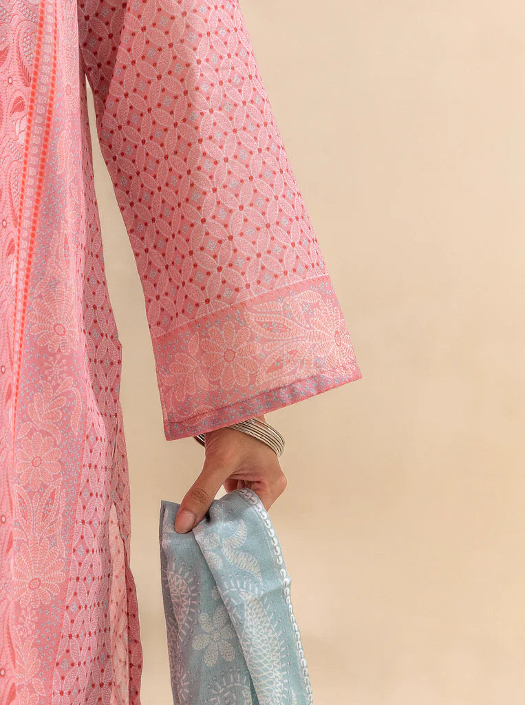 Morbagh | Lawn Collection 24 | SERENE NEEDLE by Morbagh - Designer Dress - Type: Ladies Clothes - Available at Libayah - 100% Original