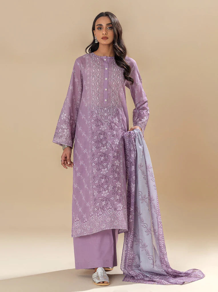 Morbagh | Lawn Collection 24 | EVENING ROSE by Morbagh - Designer Dress - Type: Ladies Clothes - Available at Libayah - 100% Original