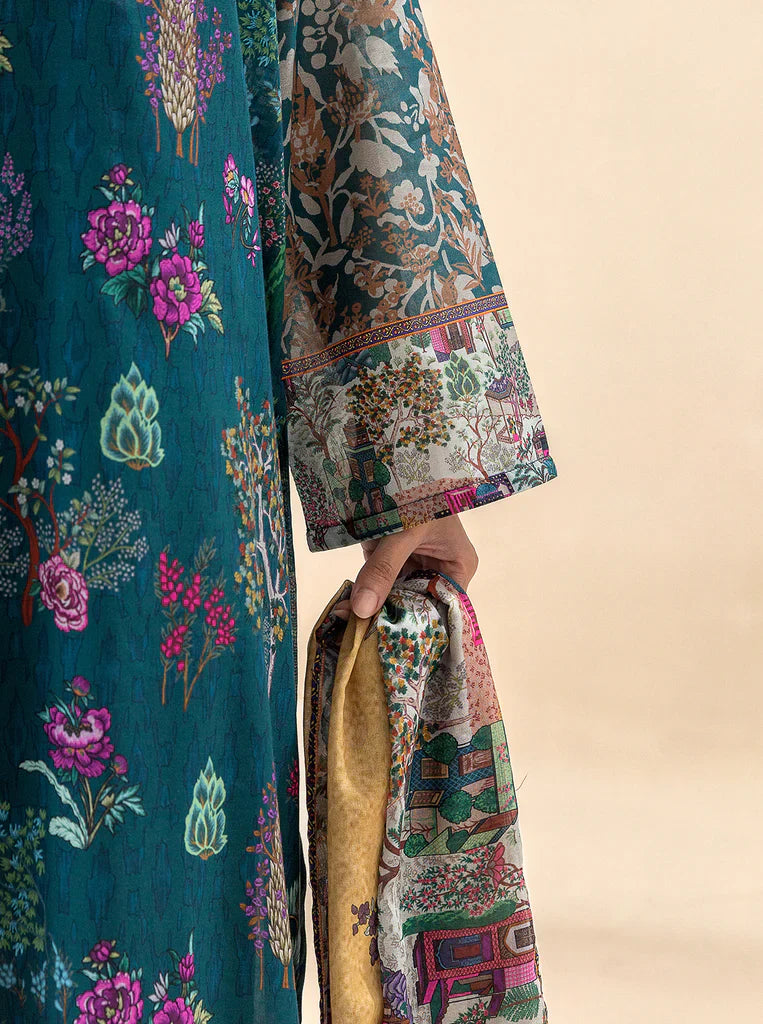 Morbagh | Lawn Collection 24 | SERENITY GREENS by Morbagh - Designer Dress - Type: Ladies Clothes - Available at Libayah - 100% Original