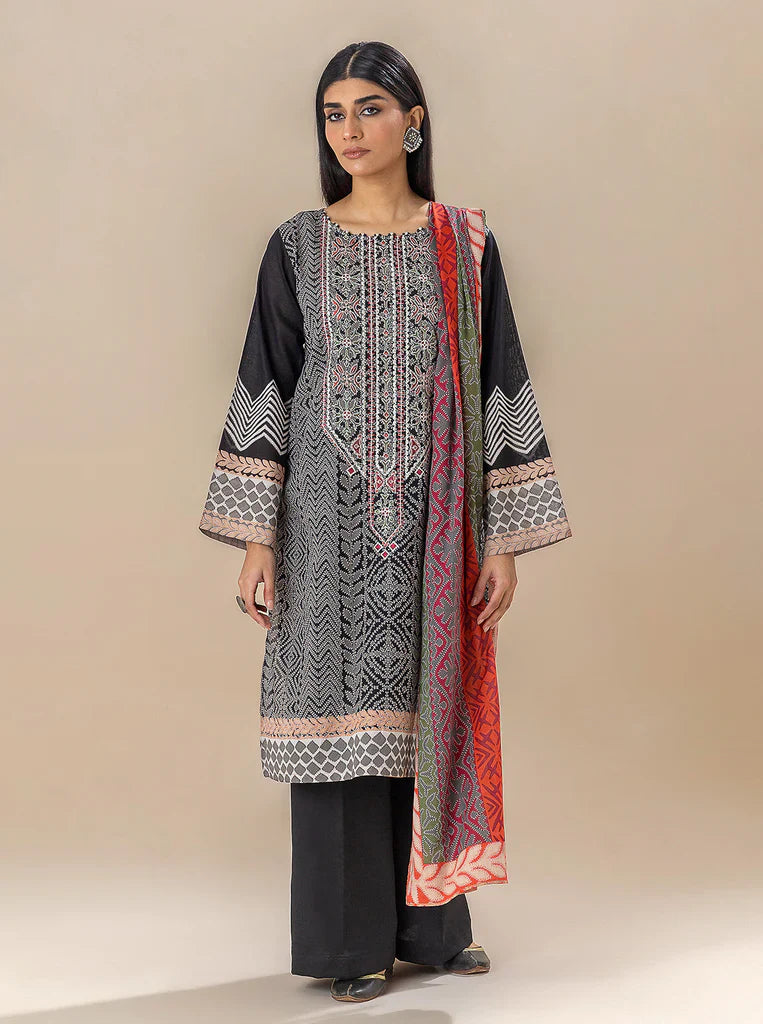 Morbagh | Lawn Collection 24 | EBONY BLISS by Morbagh - Designer Dress - Type: Ladies Clothes - Available at Libayah - 100% Original