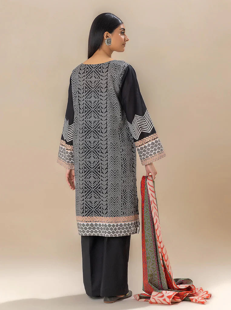 Morbagh | Lawn Collection 24 | EBONY BLISS by Morbagh - Designer Dress - Type: Ladies Clothes - Available at Libayah - 100% Original