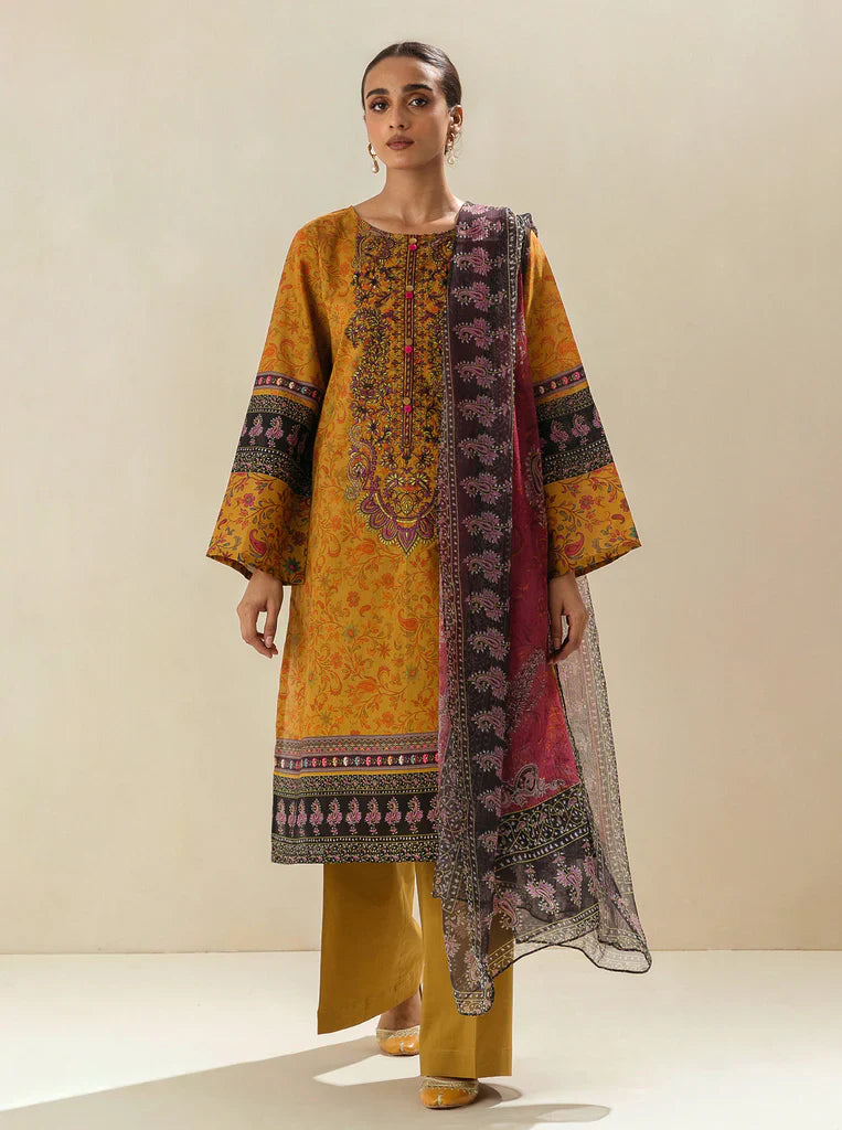 Morbagh | Lawn Collection 24 | HONEY SUCKLE by Morbagh - Designer Dress - Type: Ladies Clothes - Available at Libayah - 100% Original