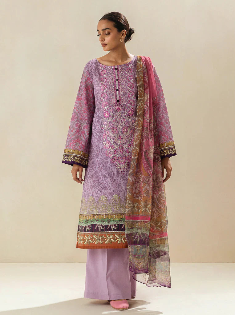 Morbagh | Lawn Collection 24 | LAVENDULA LOOP by Morbagh - Designer Dress - Type: Ladies Clothes - Available at Libayah - 100% Original