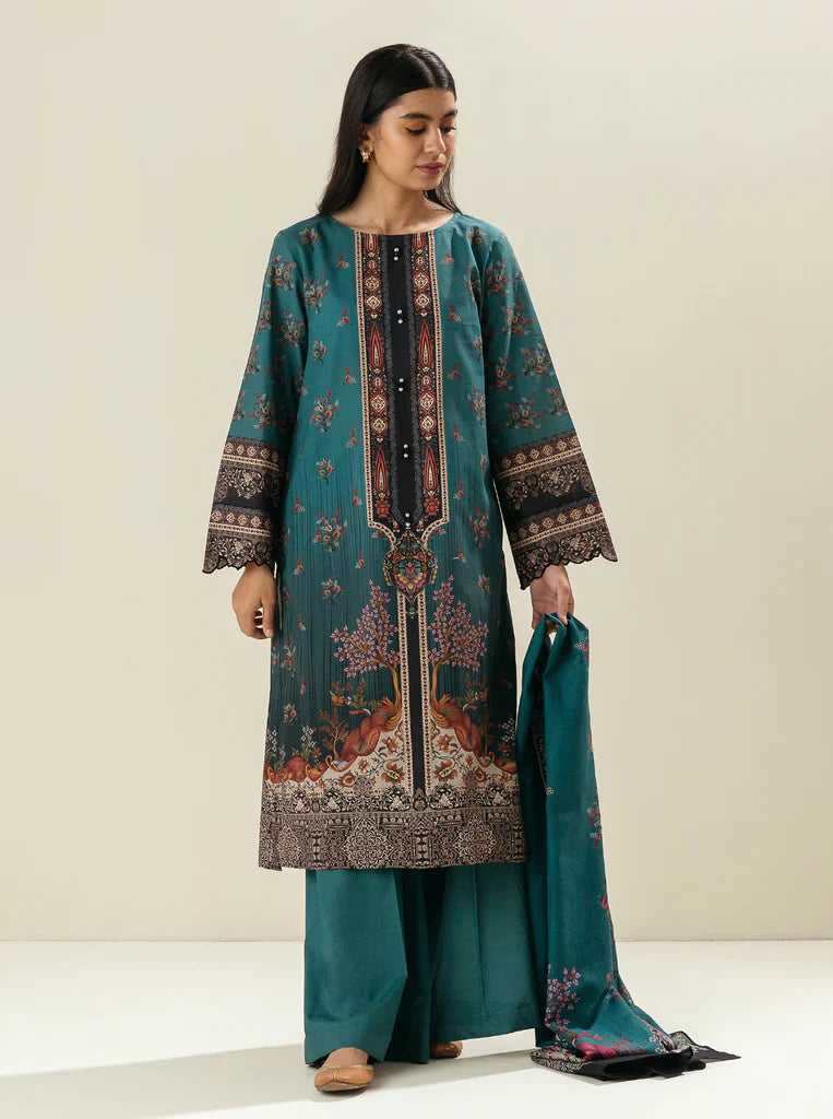 Morbagh | Lawn Collection 24 | EMERALD ABUNDANCE by Morbagh - Designer Dress - Type: Ladies Clothes - Available at Libayah - 100% Original