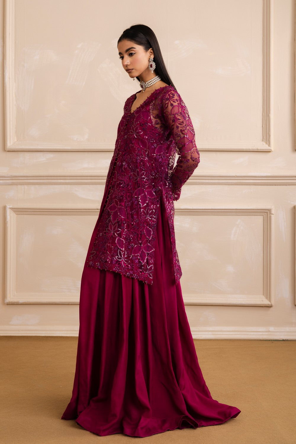 Maryum N Maria | Zaira Pret | MULBERRY by Maryum N Maria - Designer Dress - Type: Ladies Clothes - Available at Libayah - 100% Original