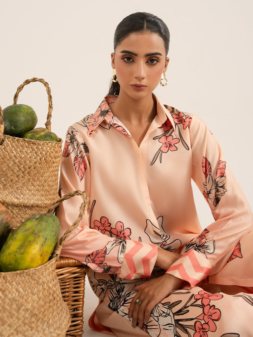 IZEL | Sunset street Pret | MUSE by Izel - Designer Dress  - Type : Ladies Clothes - Available at Libayah - 100% Original 