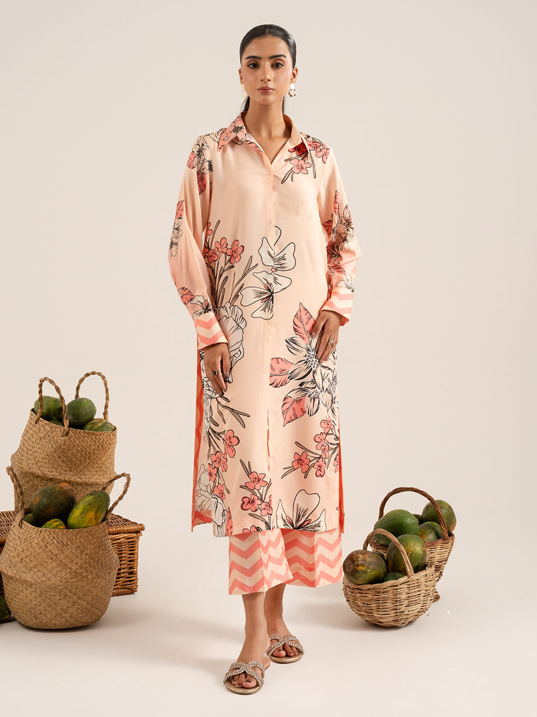 IZEL | Sunset street Pret | MUSE by Izel - Designer Dress  - Type : Ladies Clothes - Available at Libayah - 100% Original 