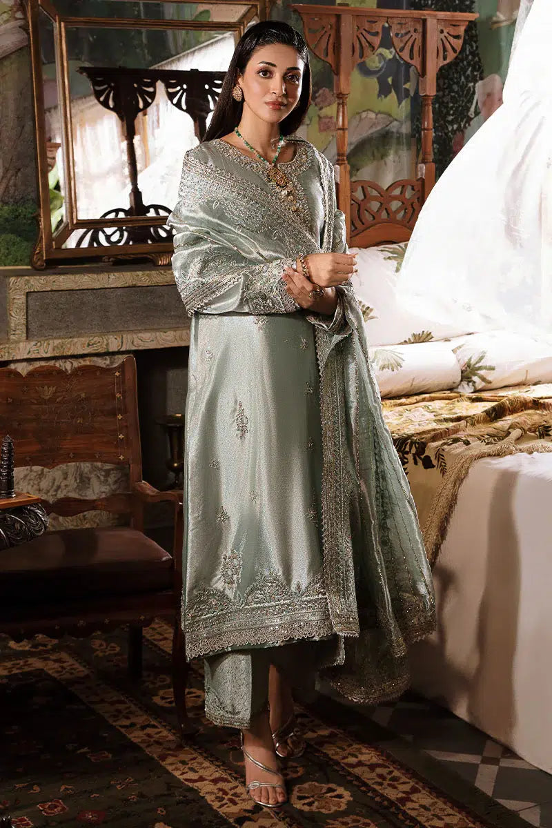 Mushq | Sunehri Anmol Edit | Heer by Mushq - Designer Dress  - Type : Wedding Dress - Available at Libayah - 100% Original 