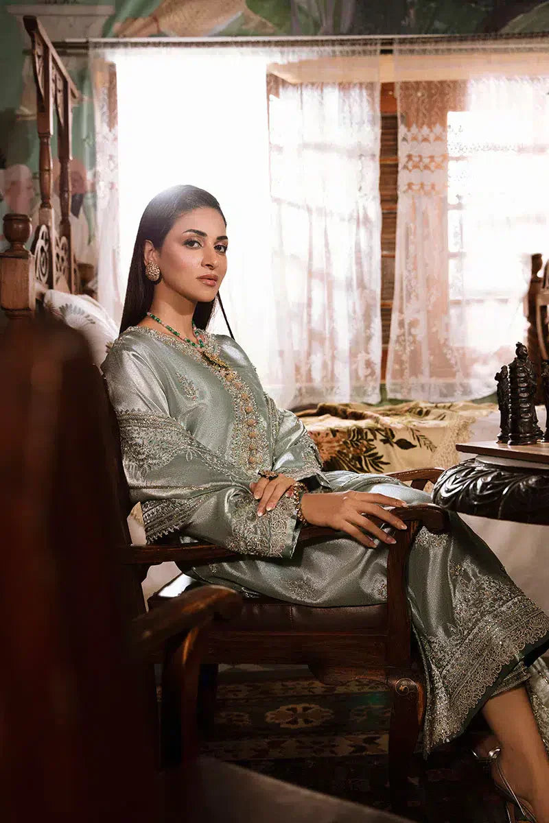 Mushq | Sunehri Anmol Edit | Heer by Mushq - Designer Dress  - Type : Wedding Dress - Available at Libayah - 100% Original 