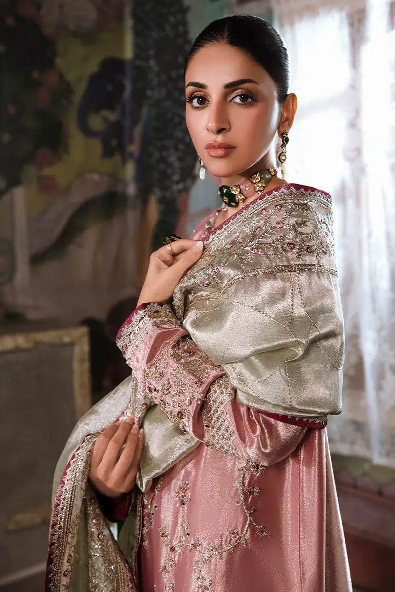 Mushq | Sunehri Anmol Edit | Lamia by Mushq - Designer Dress  - Type : Wedding Dress - Available at Libayah - 100% Original 