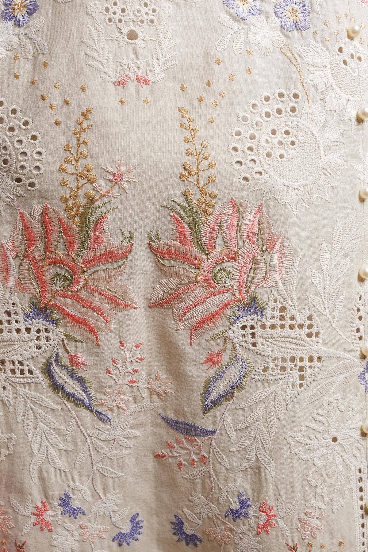 Sana Safinaz | Muzlin Spring 24 | M241-009A-DF by Sana Safinaz - Designer Dress - Type: Ladies Clothes - Available at Libayah - 100% Original