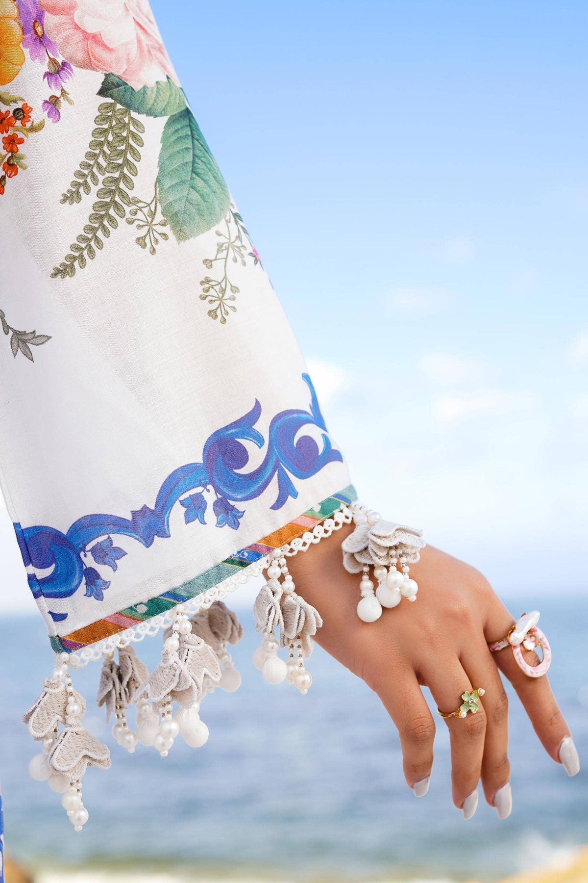 Sana Safinaz | Muzlin Spring 24 | M241-012A-CI by Sana Safinaz - Designer Dress - Type: Ladies Clothes - Available at Libayah - 100% Original