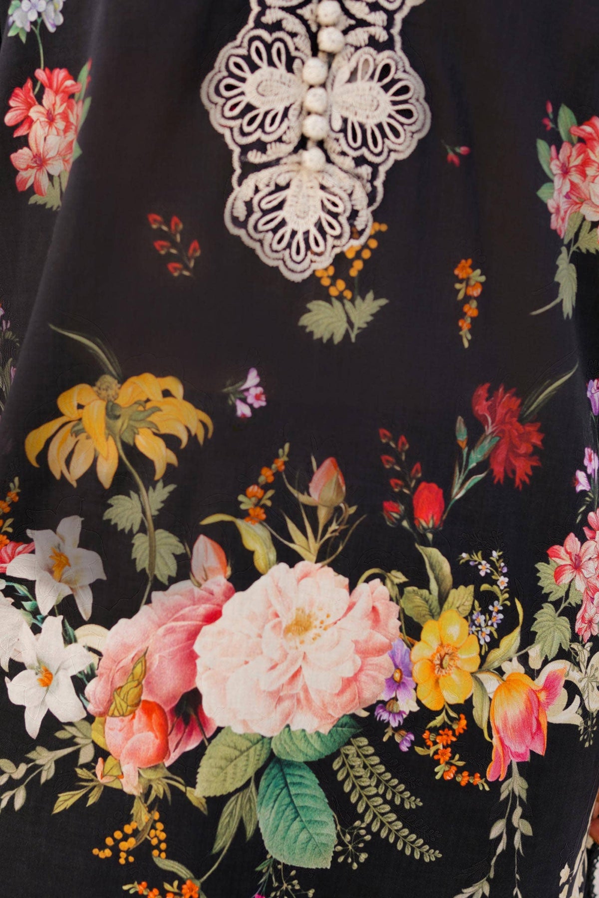 Sana Safinaz | Muzlin Spring 24 | M241-012B-CI by Sana Safinaz - Designer Dress - Type: Ladies Clothes - Available at Libayah - 100% Original