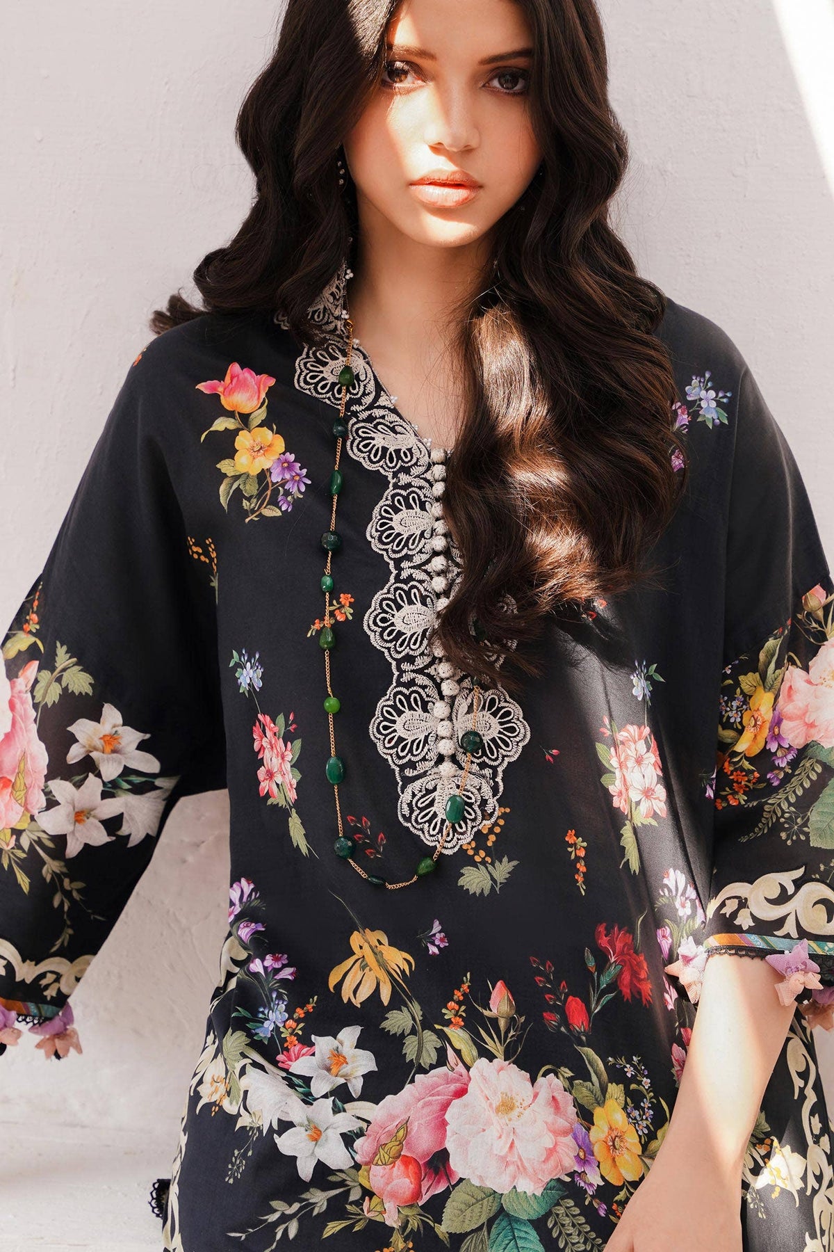 Sana Safinaz | Muzlin Spring 24 | M241-012B-CI by Sana Safinaz - Designer Dress - Type: Ladies Clothes - Available at Libayah - 100% Original