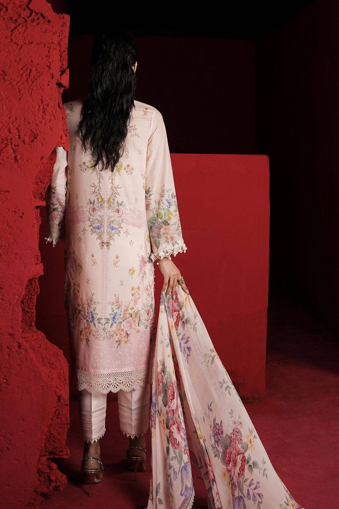 Sana Safinaz | Muzlin Spring 24 | M241-013A-CI by Sana Safinaz - Designer Dress - Type: Ladies Clothes - Available at Libayah - 100% Original