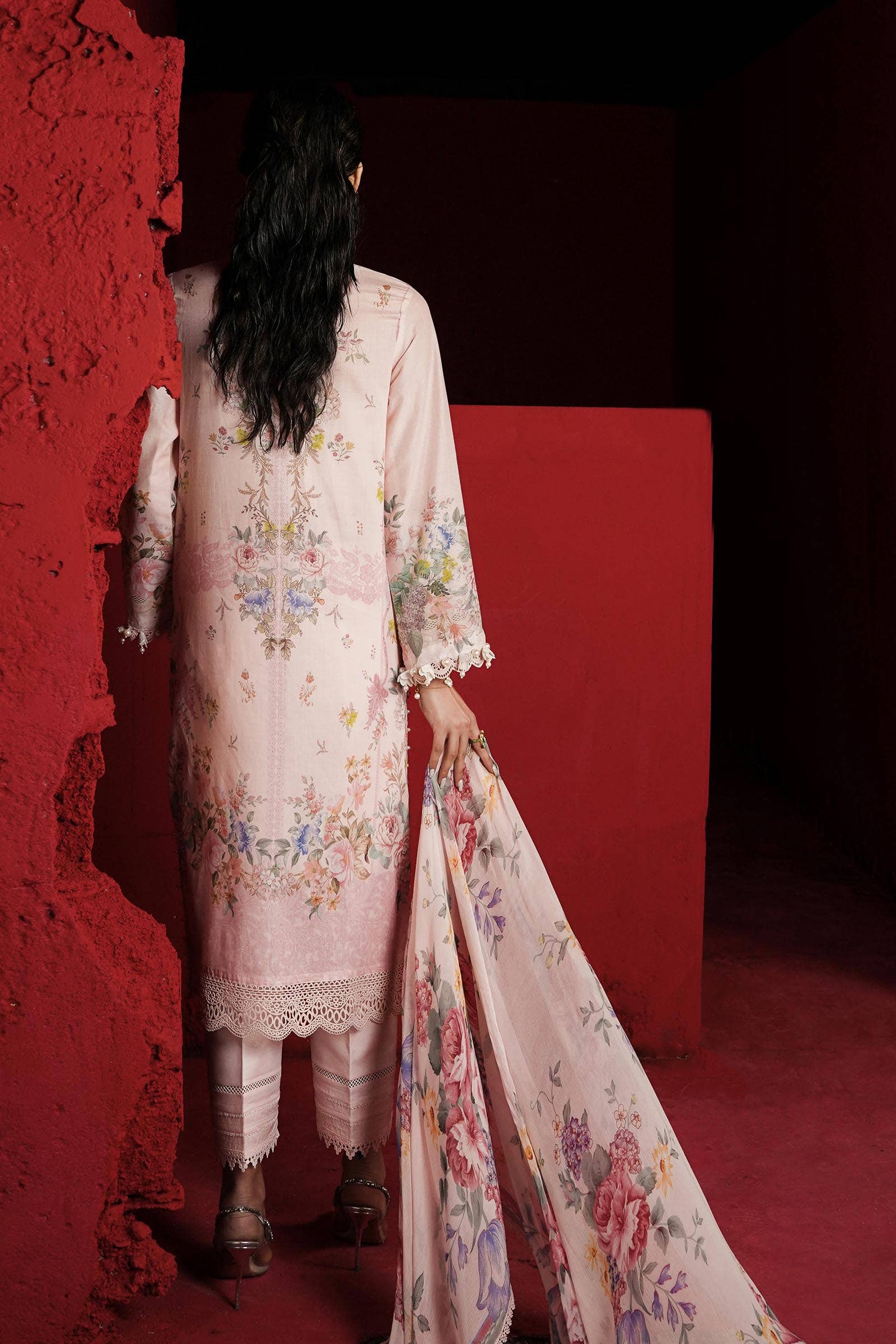Sana Safinaz | Muzlin Spring 24 | M241-013A-CI by Sana Safinaz - Designer Dress - Type: Ladies Clothes - Available at Libayah - 100% Original