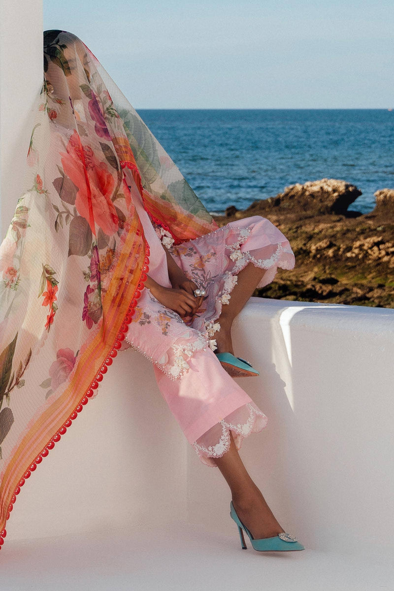 Sana Safinaz | Muzlin Spring 24 | M241-016A-CL by Sana Safinaz - Designer Dress - Type: Ladies Clothes - Available at Libayah - 100% Original