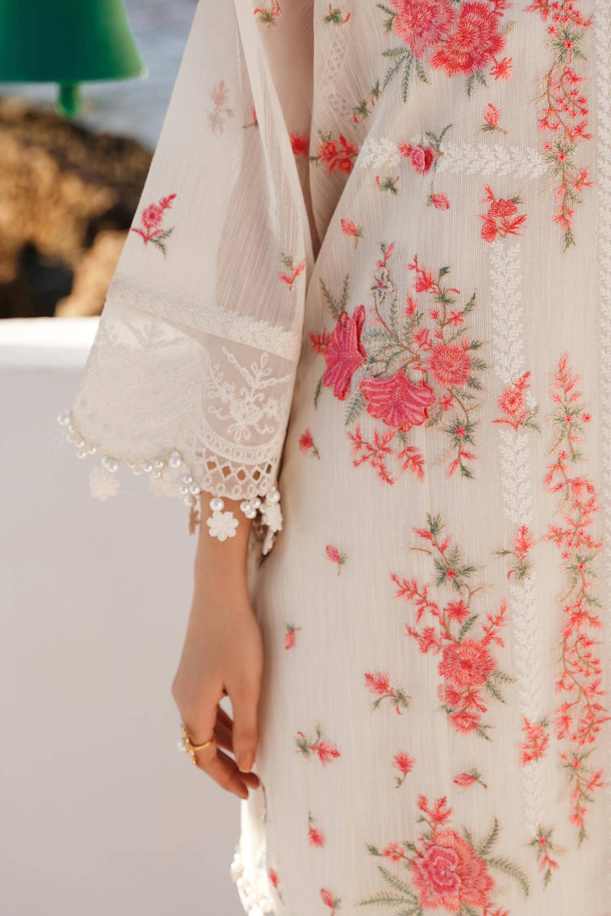 Sana Safinaz | Muzlin Spring 24 | M241-001A-CX by Sana Safinaz - Designer Dress - Type: Ladies Clothes - Available at Libayah - 100% Original