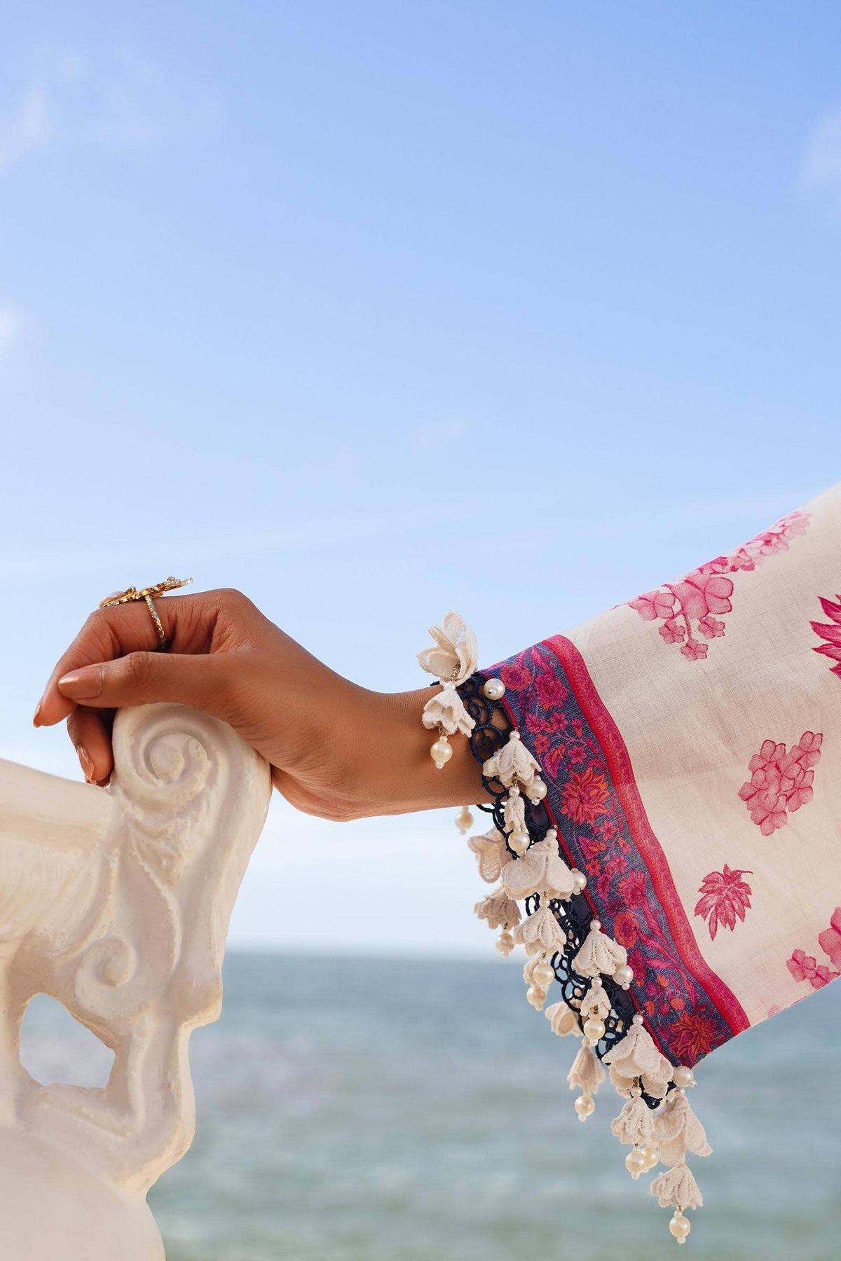 Sana Safinaz | Muzlin Spring 24 | M241-003B-CI by Sana Safinaz - Designer Dress - Type: Ladies Clothes - Available at Libayah - 100% Original