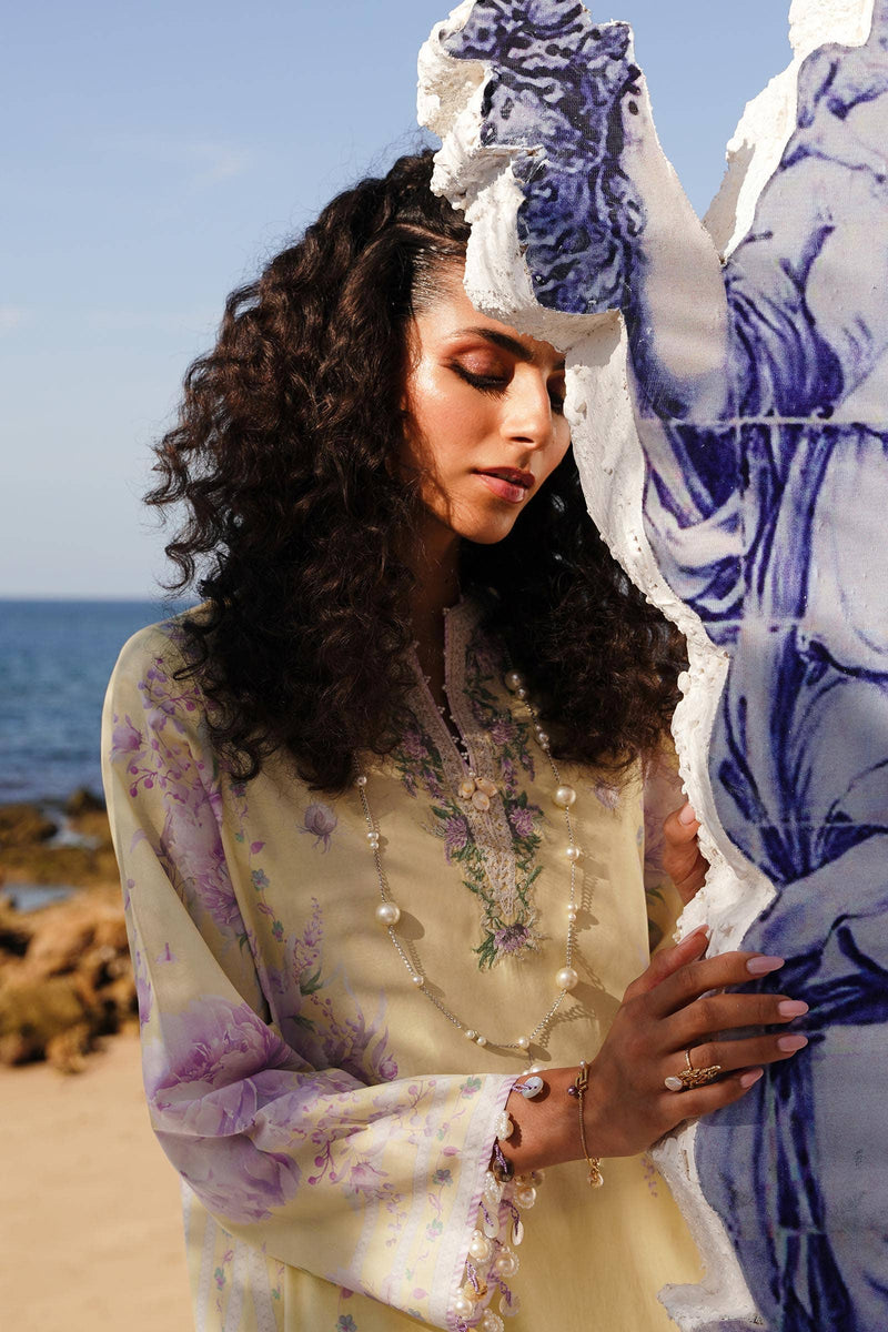 Sana Safinaz | Muzlin Spring 24 | M241-004B-CI by Sana Safinaz - Designer Dress - Type: Ladies Clothes - Available at Libayah - 100% Original