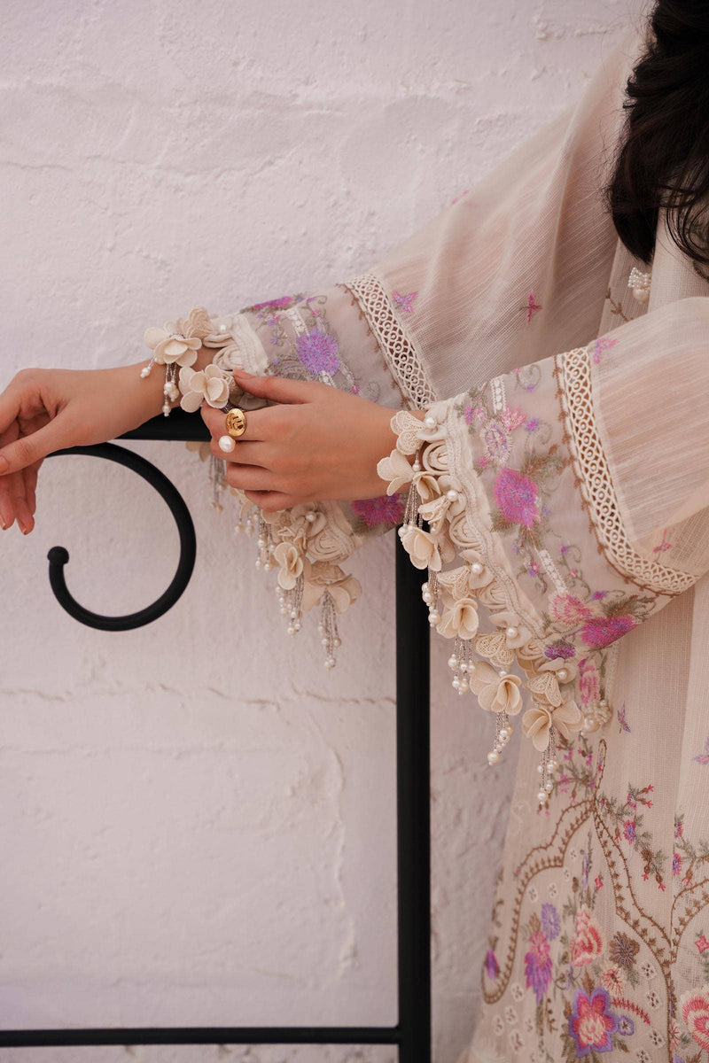 Sana Safinaz | Muzlin Spring 24 | M241-005A-CL by Sana Safinaz - Designer Dress - Type: Ladies Clothes - Available at Libayah - 100% Original