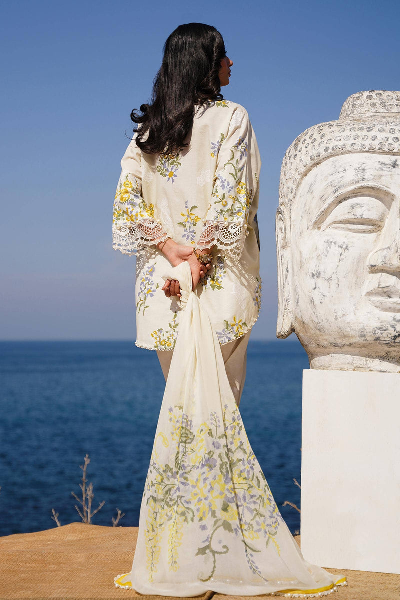 Sana Safinaz | Muzlin Spring 24 | M241-006A-CJ by Sana Safinaz - Designer Dress - Type: Ladies Clothes - Available at Libayah - 100% Original