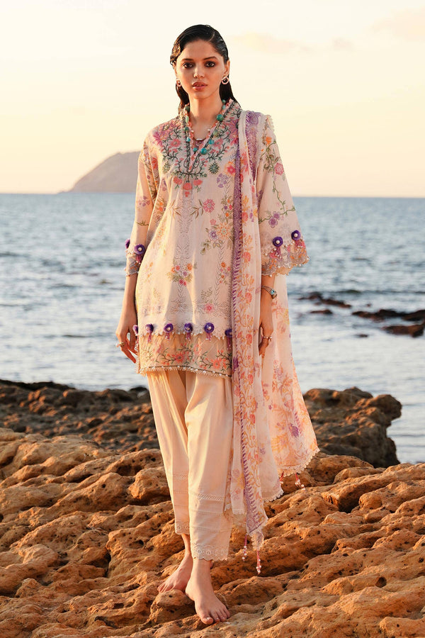 Sana Safinaz | Muzlin Spring 24 | M241-008A-CI by Sana Safinaz - Designer Dress - Type: Ladies Clothes - Available at Libayah - 100% Original