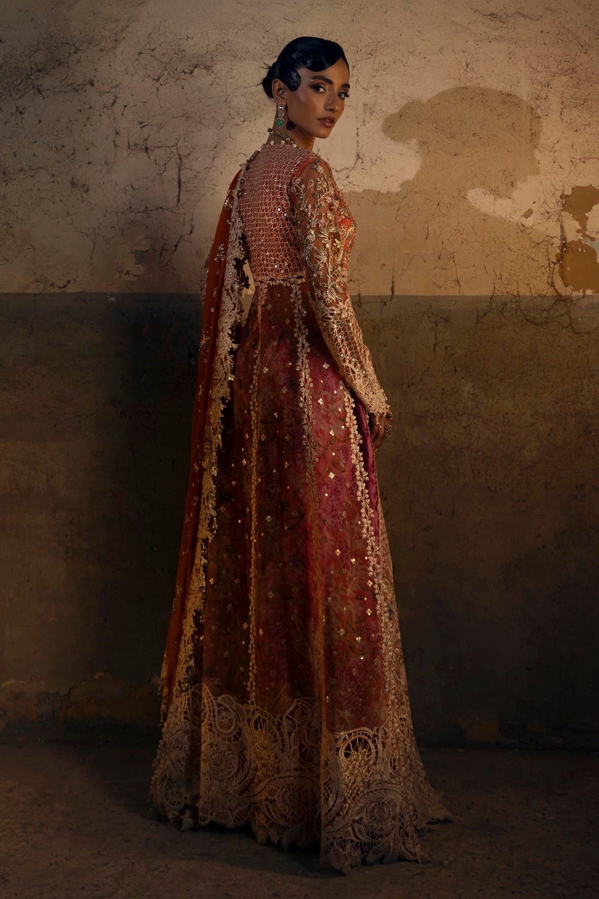 Sana Safinaz | Nura Festive 25 | N251-002-3CX by Sana Safinaz - Designer Dress  - Type : Ladies Clothes - Available at Libayah - 100% Original 