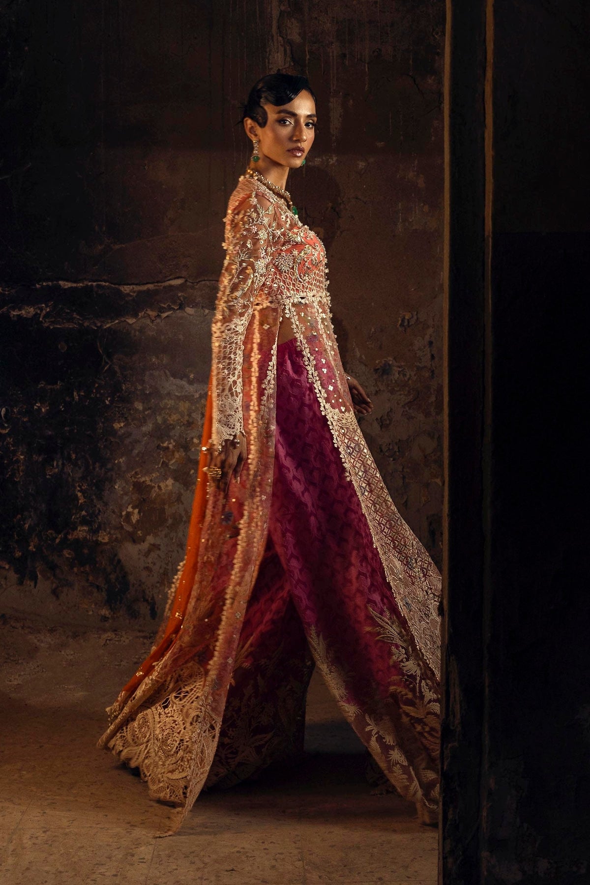 Sana Safinaz | Nura Festive 25 | N251-002-3CX by Sana Safinaz - Designer Dress  - Type : Ladies Clothes - Available at Libayah - 100% Original 