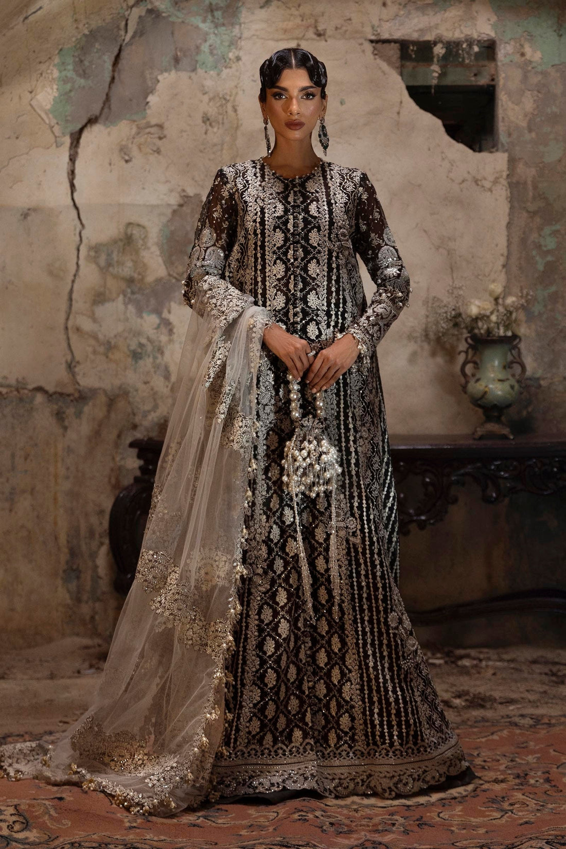 Sana Safinaz | Nura Festive 25 |   N251-003-3CX by Sana Safinaz - Designer Dress  - Type : Ladies Clothes - Available at Libayah - 100% Original 