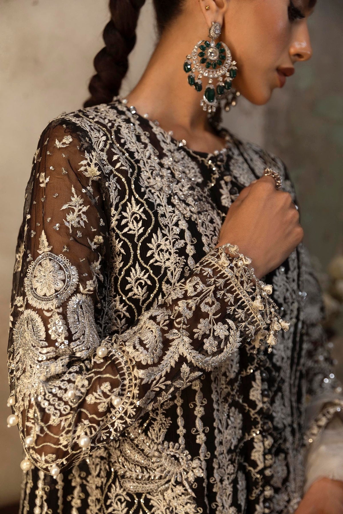 Sana Safinaz | Nura Festive 25 |   N251-003-3CX by Sana Safinaz - Designer Dress  - Type : Ladies Clothes - Available at Libayah - 100% Original 