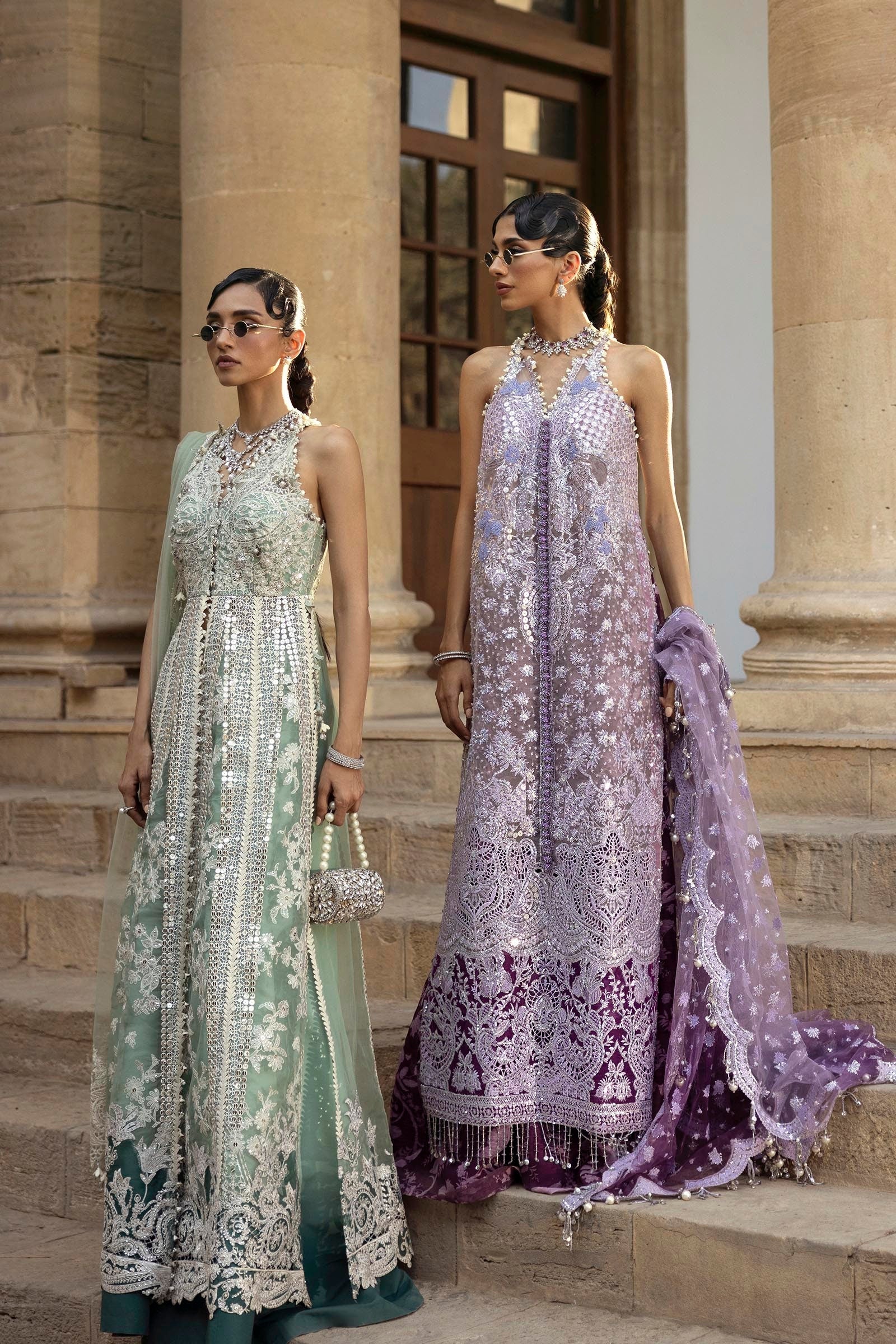 Sana Safinaz | Nura Festive 25 | N251-005-3CX by Sana Safinaz - Designer Dress  - Type : Ladies Clothes - Available at Libayah - 100% Original 