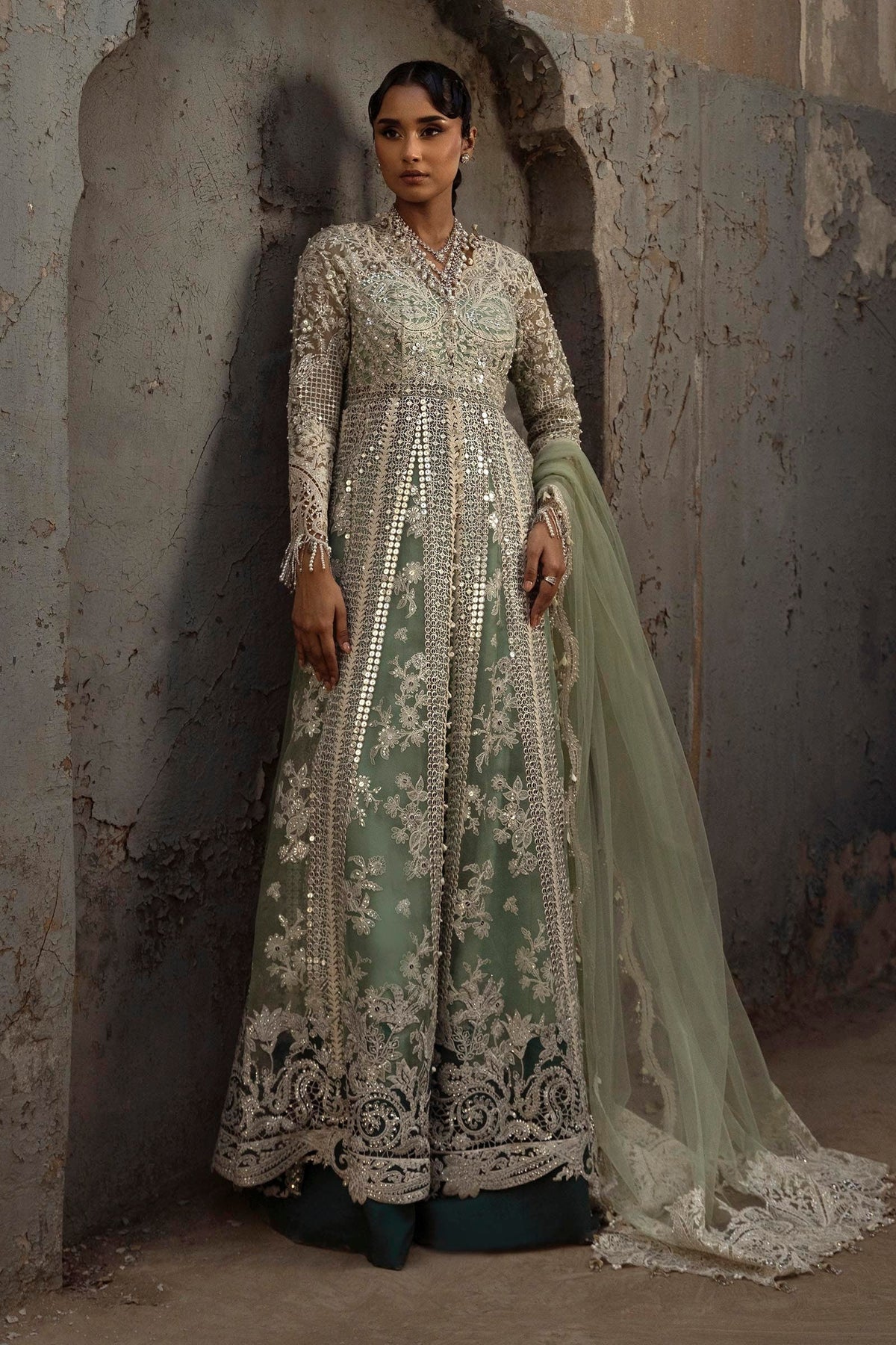 Sana Safinaz | Nura Festive 25 | N251-005-3CX by Sana Safinaz - Designer Dress  - Type : Ladies Clothes - Available at Libayah - 100% Original 