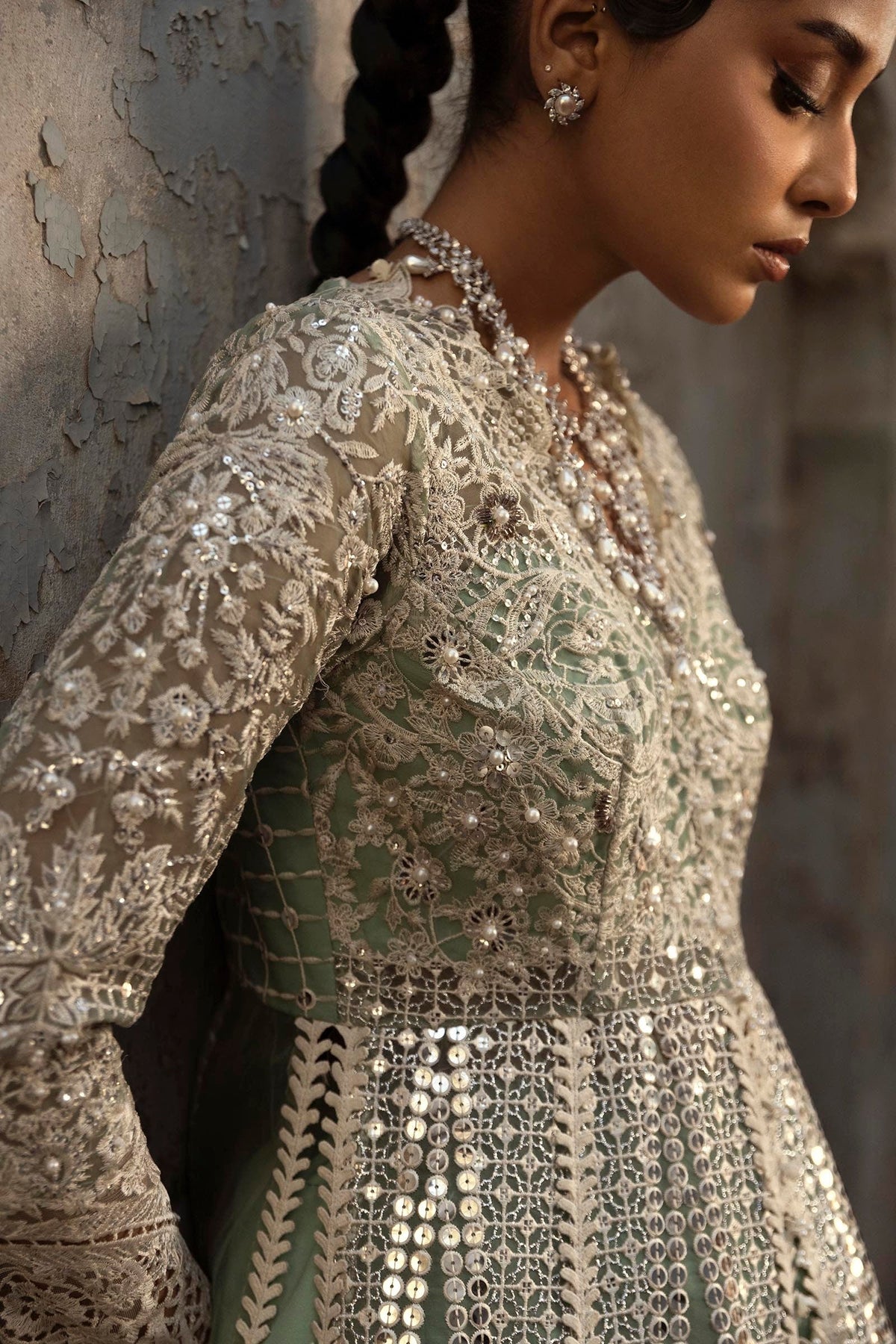 Sana Safinaz | Nura Festive 25 | N251-005-3CX by Sana Safinaz - Designer Dress  - Type : Ladies Clothes - Available at Libayah - 100% Original 