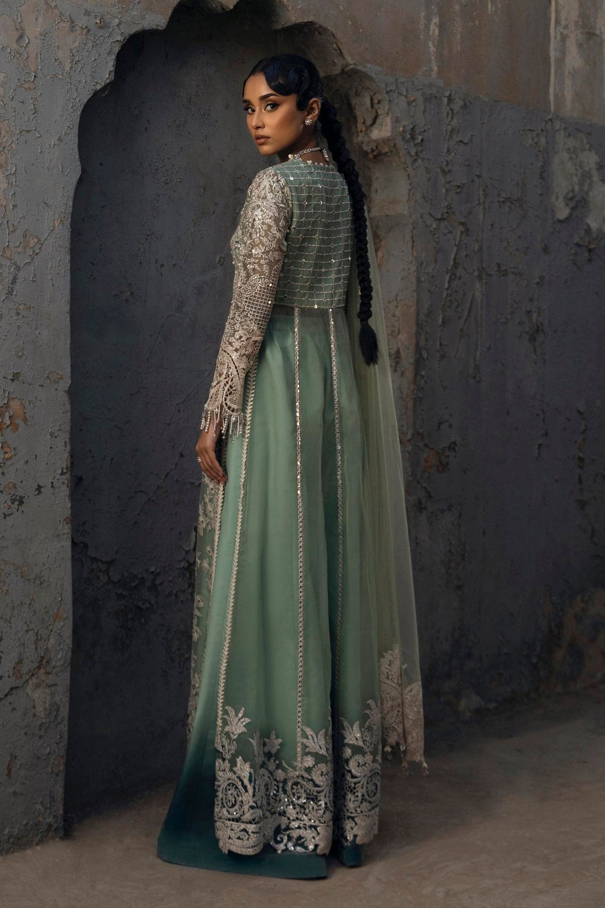 Sana Safinaz | Nura Festive 25 | N251-005-3CX by Sana Safinaz - Designer Dress  - Type : Ladies Clothes - Available at Libayah - 100% Original 