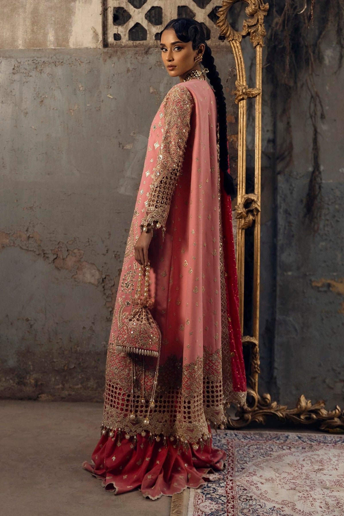 Sana Safinaz | Nura Festive 25 | N251-006-3CL by Sana Safinaz - Designer Dress  - Type : Ladies Clothes - Available at Libayah - 100% Original 