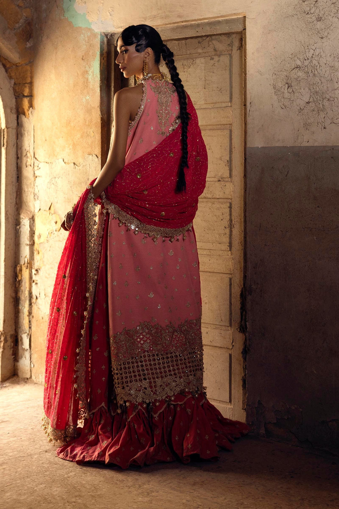 Sana Safinaz | Nura Festive 25 | N251-006-3CL by Sana Safinaz - Designer Dress  - Type : Ladies Clothes - Available at Libayah - 100% Original 
